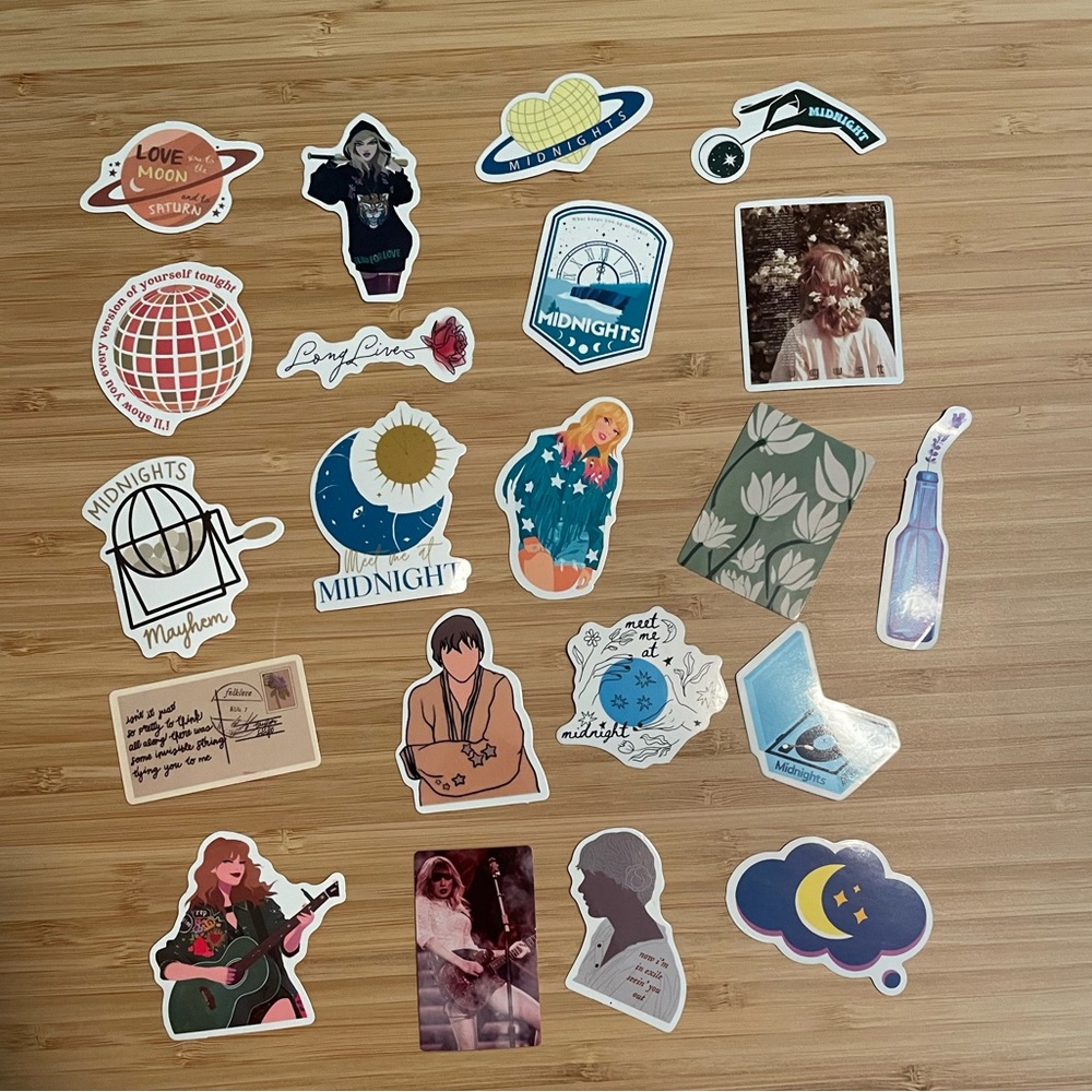 Taylor Swift Eras Tour Stickers